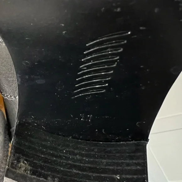 🛍️Paige Willa Black Studded Western Chelsea Boots Black Pointed Toe 10.5/11 - Picture 5 of 9